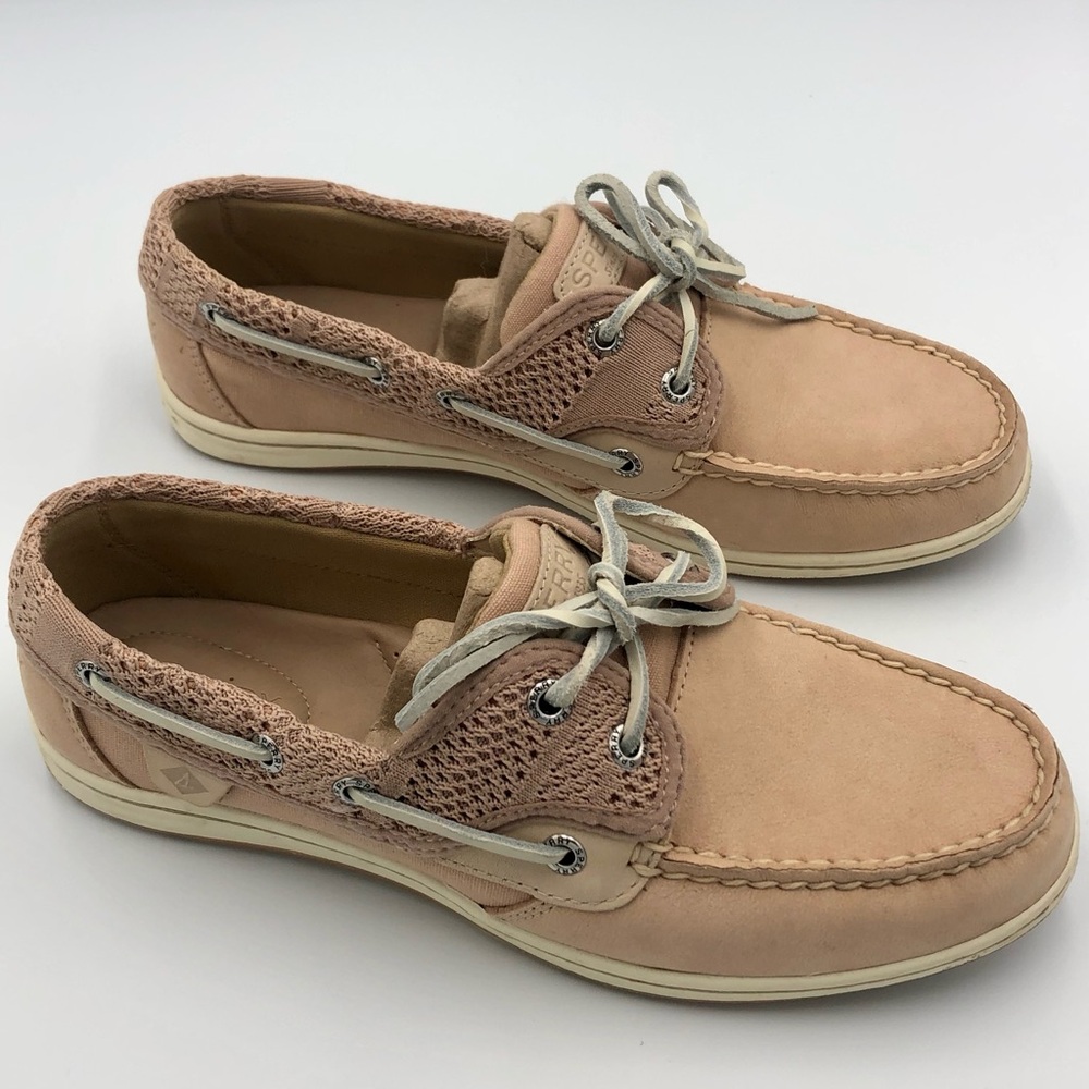 Women’s Sperry Pink Boat Shoes
